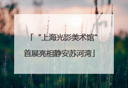 “上海光影美术馆”首展亮相静安苏河湾