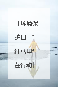 环境保护日 “红马甲”在行动