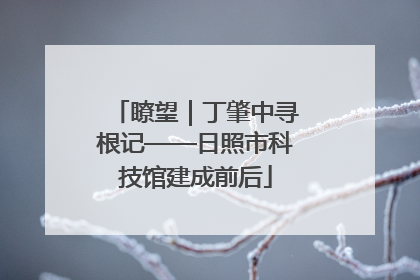 瞭望｜丁肇中寻根记——日照市科技馆建成前后