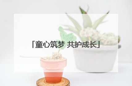 童心筑梦 共护成长