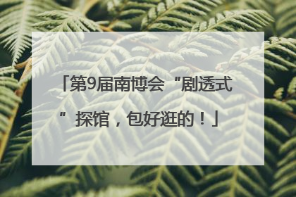 第9届南博会“剧透式”探馆，包好逛的！