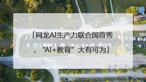 网龙AI生产力联合国首秀，“AI+教育”大有可为