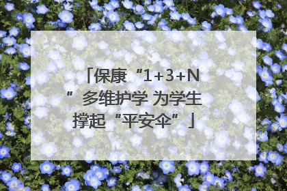 保康“1+3+N”多维护学 为学生撑起“平安伞”