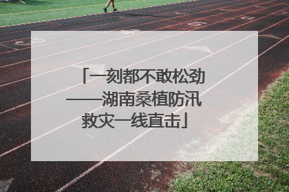 一刻都不敢松劲——湖南桑植防汛救灾一线直击