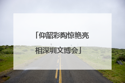 仰韶彩陶惊艳亮相深圳文博会