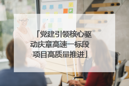 党建引领核心驱动庆章高速一标段项目高质量推进
