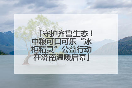 守护齐鲁生态！中粮可口可乐“冰柜精灵”公益行动在济南温暖启幕