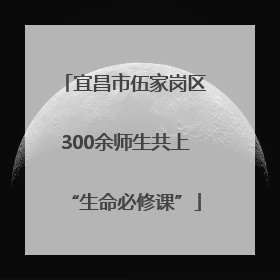 宜昌市伍家岗区300余师生共上“生命必修课”