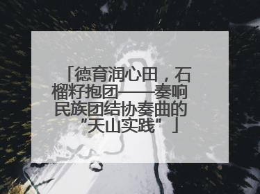 德育润心田，石榴籽抱团——奏响民族团结协奏曲的“天山实践”