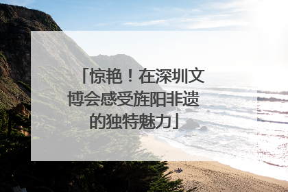 惊艳！在深圳文博会感受旌阳非遗的独特魅力