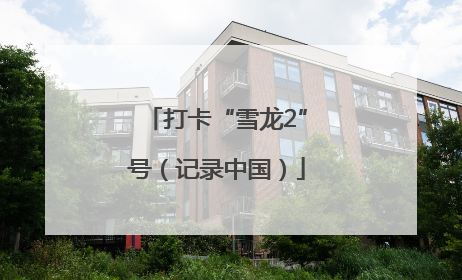 打卡“雪龙2”号（记录中国）