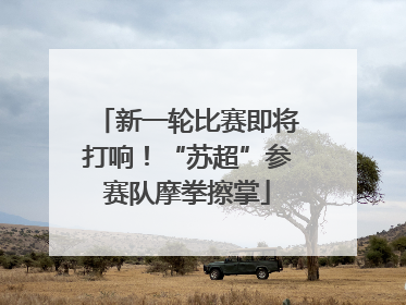 新一轮比赛即将打响！“苏超”参赛队摩拳擦掌