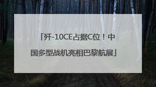 歼-10CE占据C位！中国多型战机亮相巴黎航展