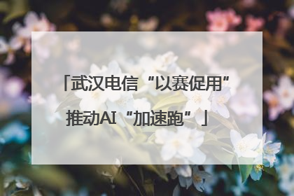 武汉电信“以赛促用”推动AI“加速跑”