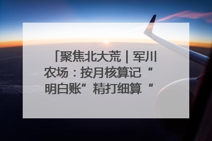 聚焦北大荒｜军川农场：按月核算记“明白账”精打细算“过紧日子”
