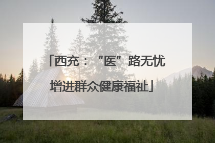 西充：“医”路无忧 增进群众健康福祉
