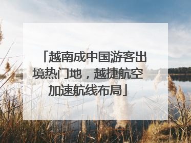越南成中国游客出境热门地，越捷航空加速航线布局