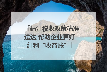 靖江税收政策精准送达 帮助企业算好红利“收益账”