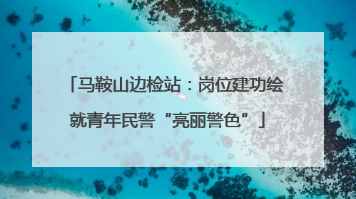 马鞍山边检站：岗位建功绘就青年民警“亮丽警色”