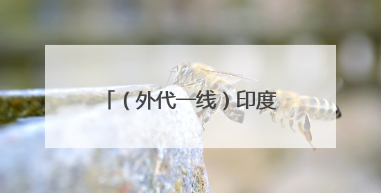 （外代一线）印度提前进入季风雨季