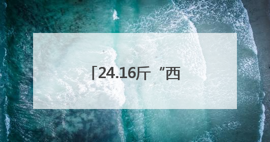 24.16斤“西瓜王”拍出10200元高价！活动方称将注入助学基金